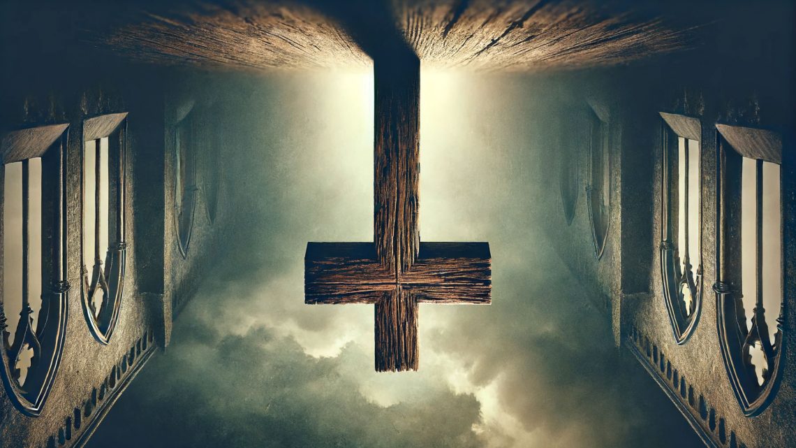 What is the meaning of an upside down cross